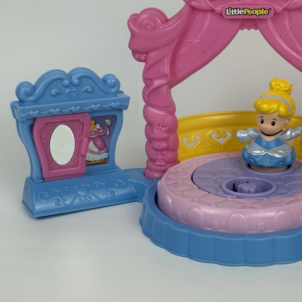 Fisher Price Little People Disney Princess Cinderella's Ball With Figure 2014 - Picture 5 of 11